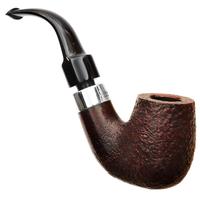Peterson House Pipe Sandblasted Bent P-Lip (9mm)