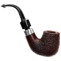 Peterson House Pipe Sandblasted Bent P-Lip (9mm)