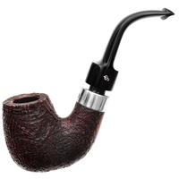 Peterson House Pipe Sandblasted Bent P-Lip (9mm)