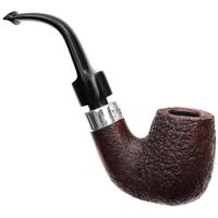 Peterson House Pipe Sandblasted Bent P-Lip (9mm)