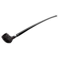 Peterson Churchwarden Rusticated Barrel Fishtail