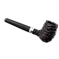Peterson Churchwarden Rusticated Barrel Fishtail