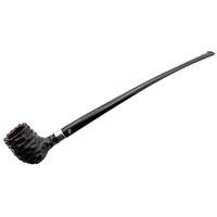 Peterson Churchwarden Rusticated Barrel Fishtail