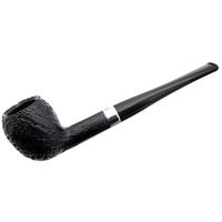 Peterson Junior Sandblasted Silver Mounted Pear Fishtail