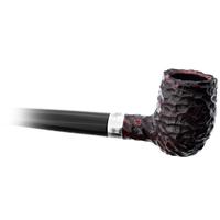 Peterson Churchwarden Rusticated Barrel Fishtail
