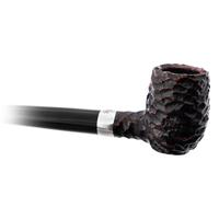 Peterson Churchwarden Rusticated Barrel Fishtail