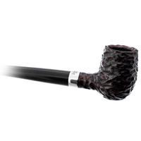 Peterson Churchwarden Rusticated Barrel Fishtail