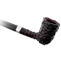 Peterson Churchwarden Rusticated (D17) Fishtail