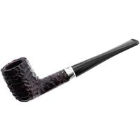 Peterson Junior Rusticated Nickel Mounted Straight Billiard Fishtail