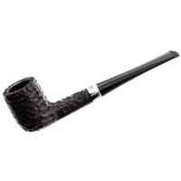 Peterson Junior Rusticated Nickel Mounted Straight Billiard Fishtail