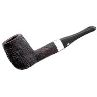 Peterson House Pipe Sandblasted Billiard P-Lip