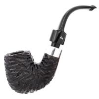 Peterson House Pipe Rusticated Bent P-Lip (9mm)