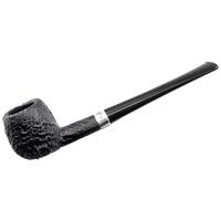 Peterson Junior Sandblasted Silver Mounted Straight Apple Fishtail