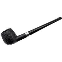 Peterson Junior Sandblasted Silver Mounted Straight Apple Fishtail