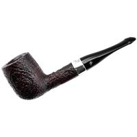 Peterson House Pipe Sandblasted Billiard P-Lip
