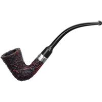 Peterson Speciality Rusticated Nickel Mounted Calabash Fishtail
