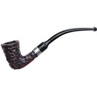 Peterson Speciality Rusticated Nickel Mounted Calabash Fishtail