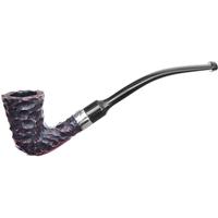 Peterson Speciality Rusticated Nickel Mounted Calabash Fishtail
