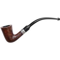 Peterson Speciality Smooth Nickel Mounted Calabash Fishtail