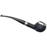 Peterson Silver Cap Sandblasted (406) Fishtail