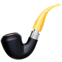 Rattray's Monarch Black Smooth with Yellow Stem (15) (9mm)