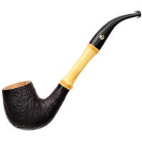 Rattray's Bamboo Bent Billiard Black Sandblasted