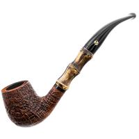 Rattray's Bamboo Sandblasted Brown Bent Billiard