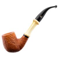 Rattray's Bamboo Sandblasted Light Bent Billiard (9mm)