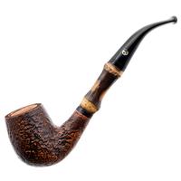 Rattray's Bamboo Sandblasted Brown Bent Billiard