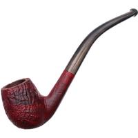 Ropp Ruby Sandblasted Bent Billiard