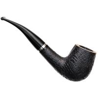 Vauen Royal Sandblasted Black with Silver (572) (9mm)