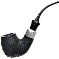 Vauen Royal Sandblasted Black with Silver (515) (9mm)