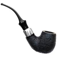 Vauen Royal Sandblasted Black with Silver (515) (9mm)