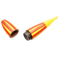 Vauen Zeppelin 125th Anniversary Red and Yellow Smooth Freehand (9mm)