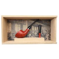 Vauen 175th Anniversary Smooth Bent Dublin with Silver (with Box and Tamper) (9mm)