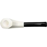 AKB Meerschaum Smooth Paneled Horn (with Case)