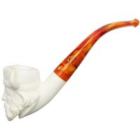 AKB Meerschaum Carved Viking (with Case)