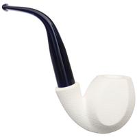 AKB Meerschaum Rusticated Blowfish (with Case) (9mm)