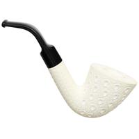 AKB Meerschaum Lattice Bent Dublin (Tekin) (with Case)