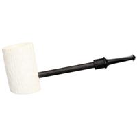 AKB Meerschaum Rusticated Workhorse Poker (with Case)