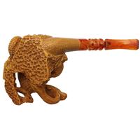 AKB Meerschaum Carved Dragon (Ali) (with Case and Tamper)