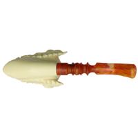 AKB Meerschaum Carved Viking (Ali) (with Case and Tamper)