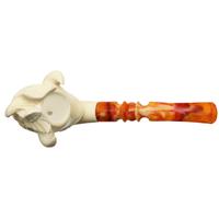AKB Meerschaum Carved Viking (with Case)