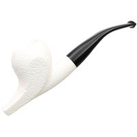 AKB Meerschaum Rusticated Cavalier (with Case) (9mm)