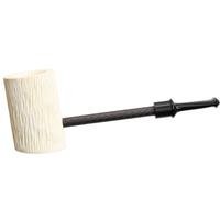 AKB Meerschaum Rusticated Workhorse Poker (with Case)