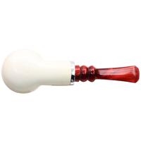 AKB Meerschaum Smooth Reverse Calabash Billiard with Plata (Koc) (with Case)