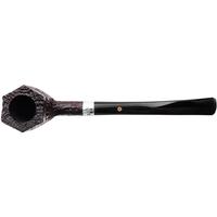 Ashton Pebble Grain Paneled Bent Pot with Silver (X)