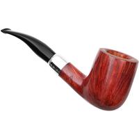 Savinelli Autograph Artisan Smooth Bent Billiard with Silver (6mm)