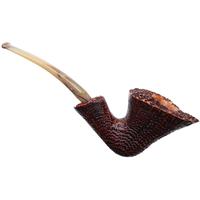Savinelli Autograph Autograph Sandblasted Bent Dublin (6mm)