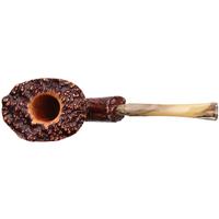 Savinelli Autograph Autograph Sandblasted Bent Dublin (6mm)